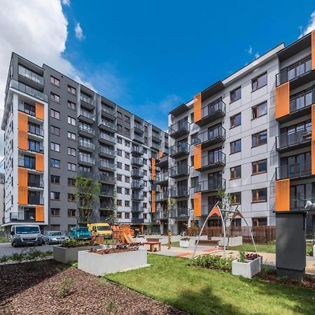 Modern Apartment Near To The Chopin'S Airport Cybernetyki 2A ワルシャワ エクステリア 写真